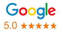 5 estrellas en Google