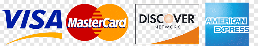 Visa, Mastercard, Discover y American Express