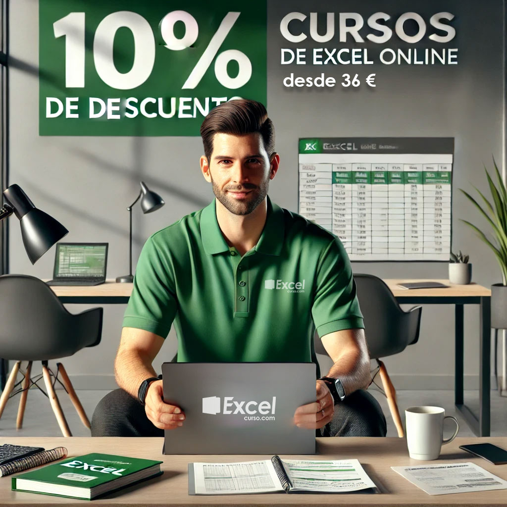 rebajas en cursos de excel